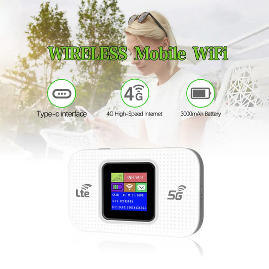 4G LTE WiFi Router 300Mbps