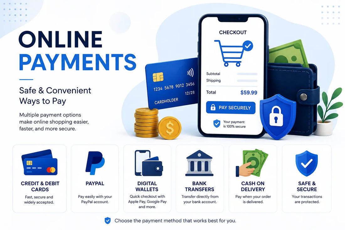 E-commerce Payment Methods: How to Pay Online Safely and Conveniently