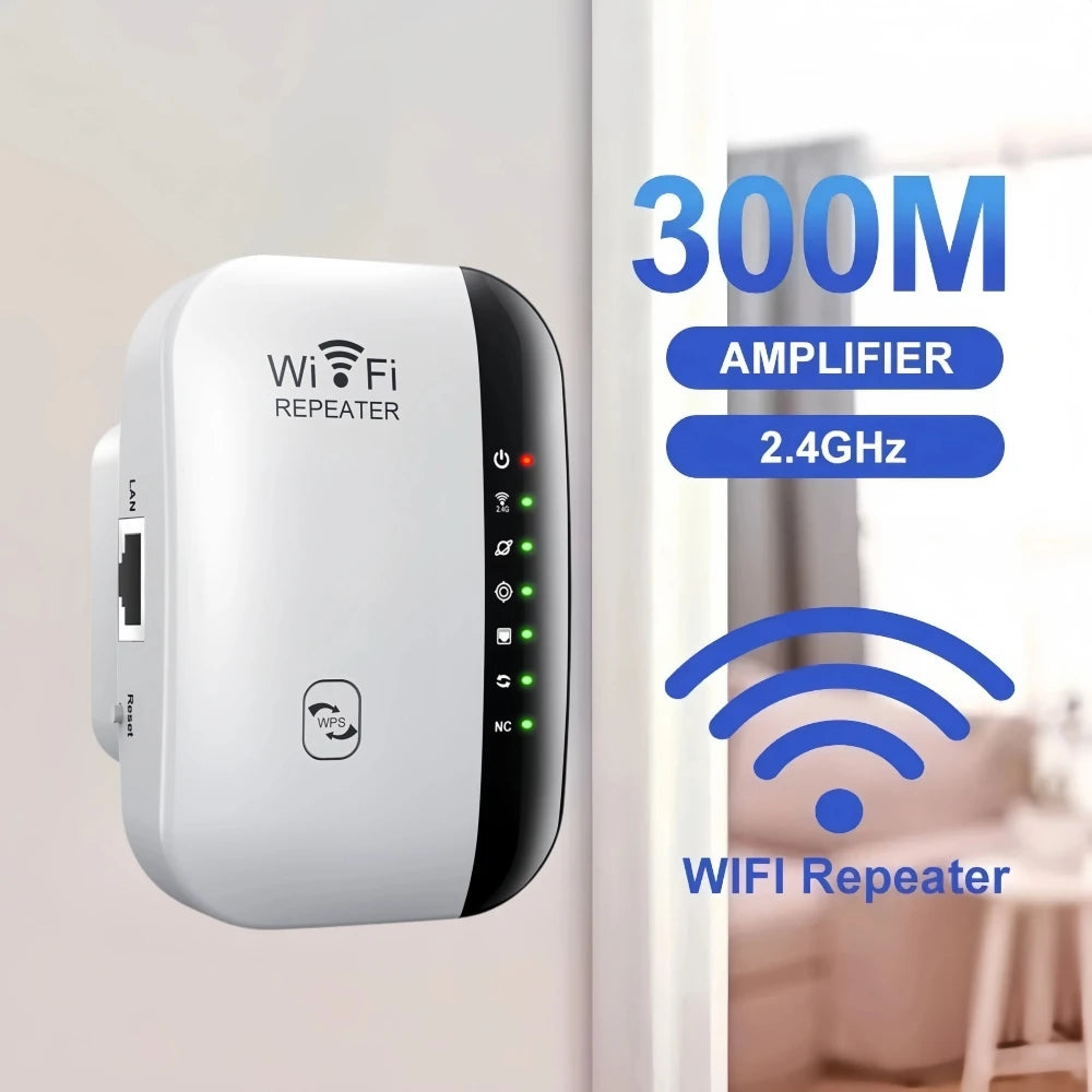 موسع نطاق واي فاي لاسلكي بسرعة 300 ميجابت في الثانية، جهاز توجيه 2.4G، مضخم إشارة واي فاي، محول بطاقة شبكة 802.11N للكمبيوتر الشخصي