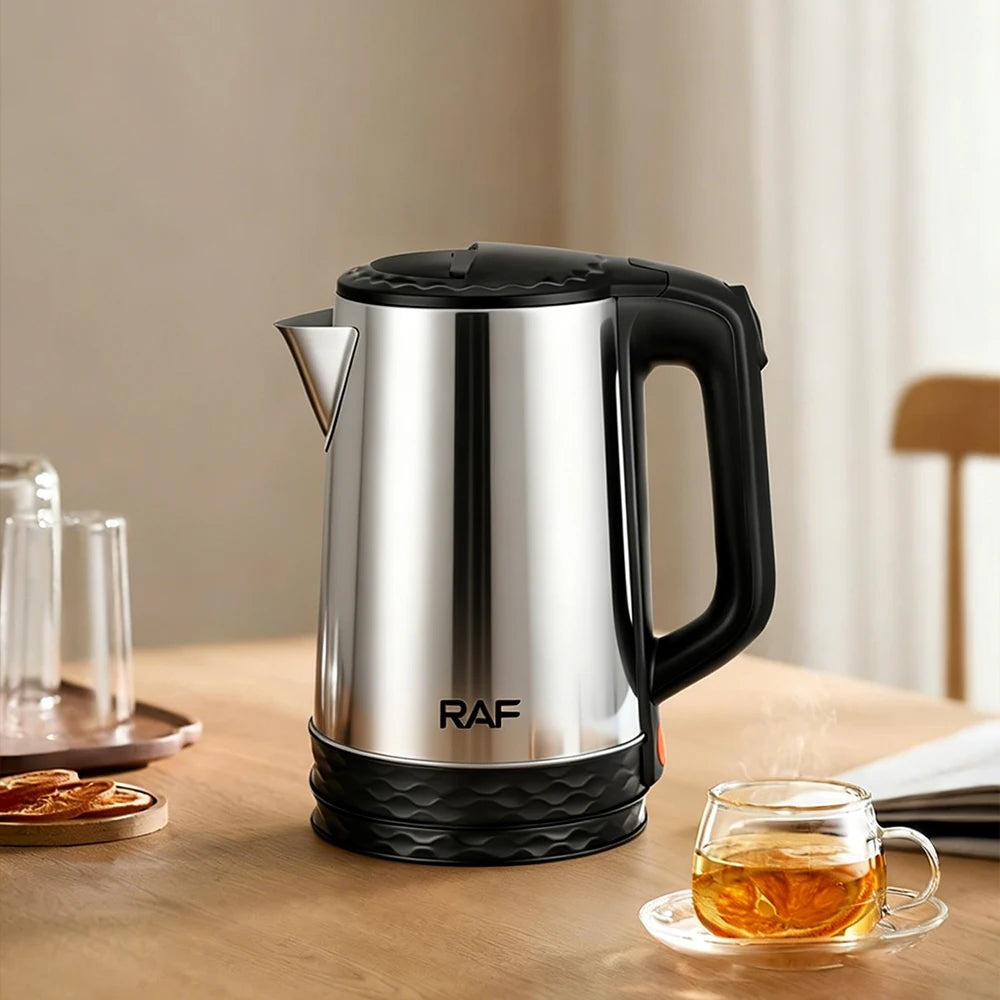 RAF 2L Electric Kettle, 1800W Stainless Steel