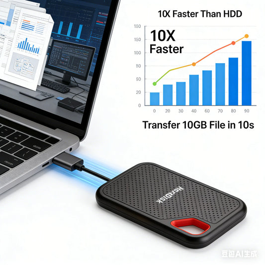 Portable External SSD – High-Speed Solid State Drive | Multiple Storage Capacities