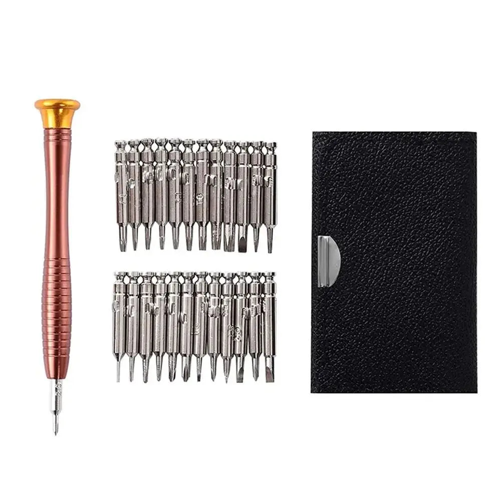 25-in-1 Precision Screwdriver Set – Repair Kit for Electronics, Watches & Cameras