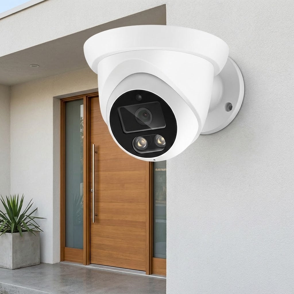 4K 8MP IP Security Camera, PoE Outdoor