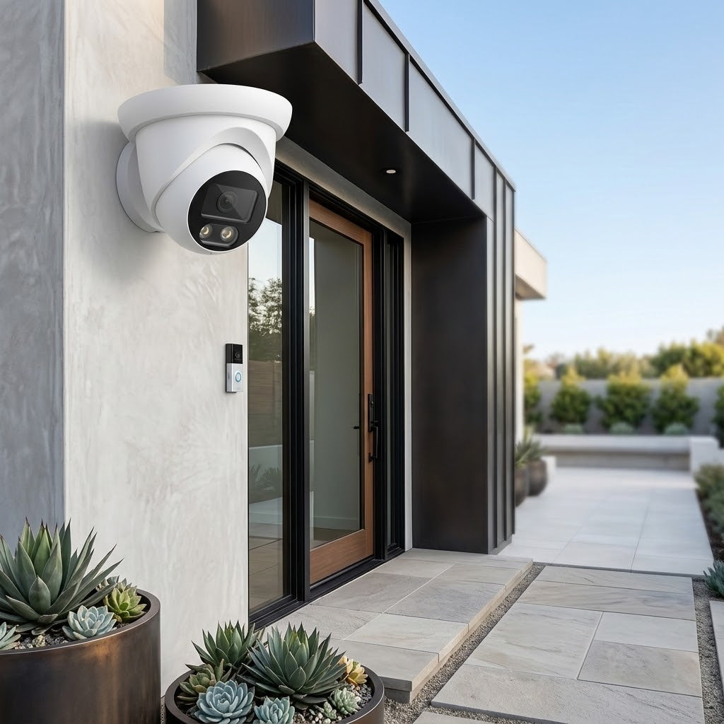 4K 8MP IP Security Camera, PoE Outdoor